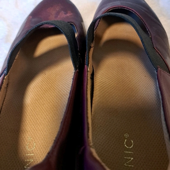 Vionic Cadee Mary Jane Sneakers Wine Metallic Slip On Comfort Shoes Sz 9.5 - Picture 13 of 15